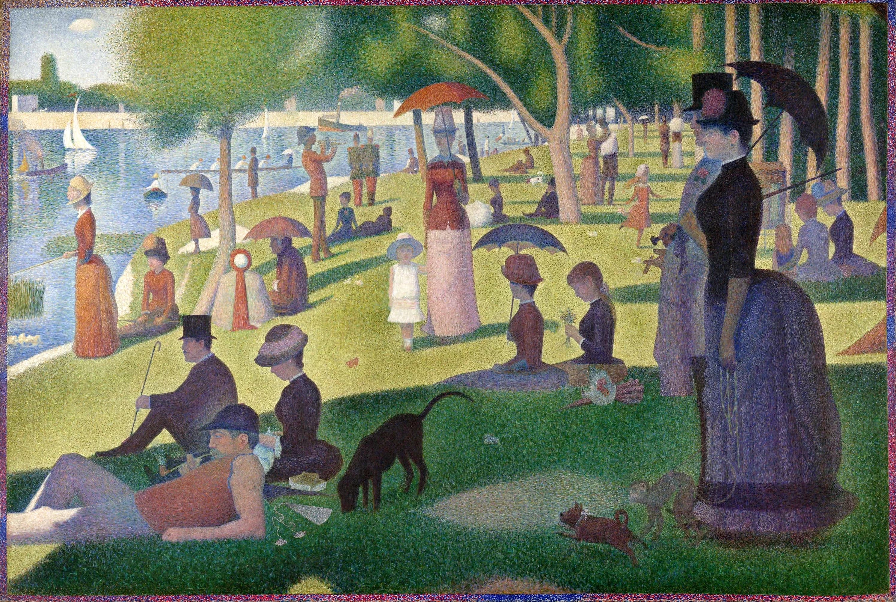 Georges Seurat, A Sunday Afternoon on the Island of La Grande Jatte